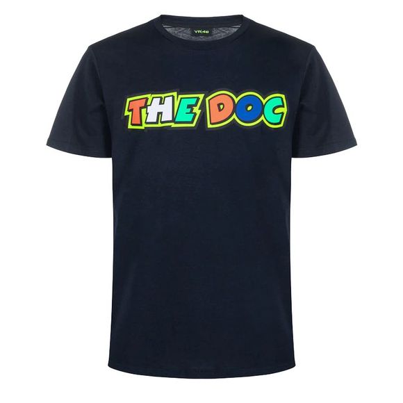 T-Shirt manches courtes VR 46 THE DOC - BleuRef : VR0772