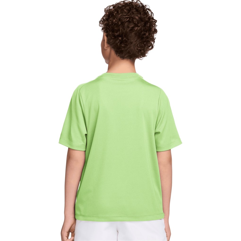 Nike Multi Dri-FIT Shortsleeve Top Kids - light liquid lime/white IF2430-360