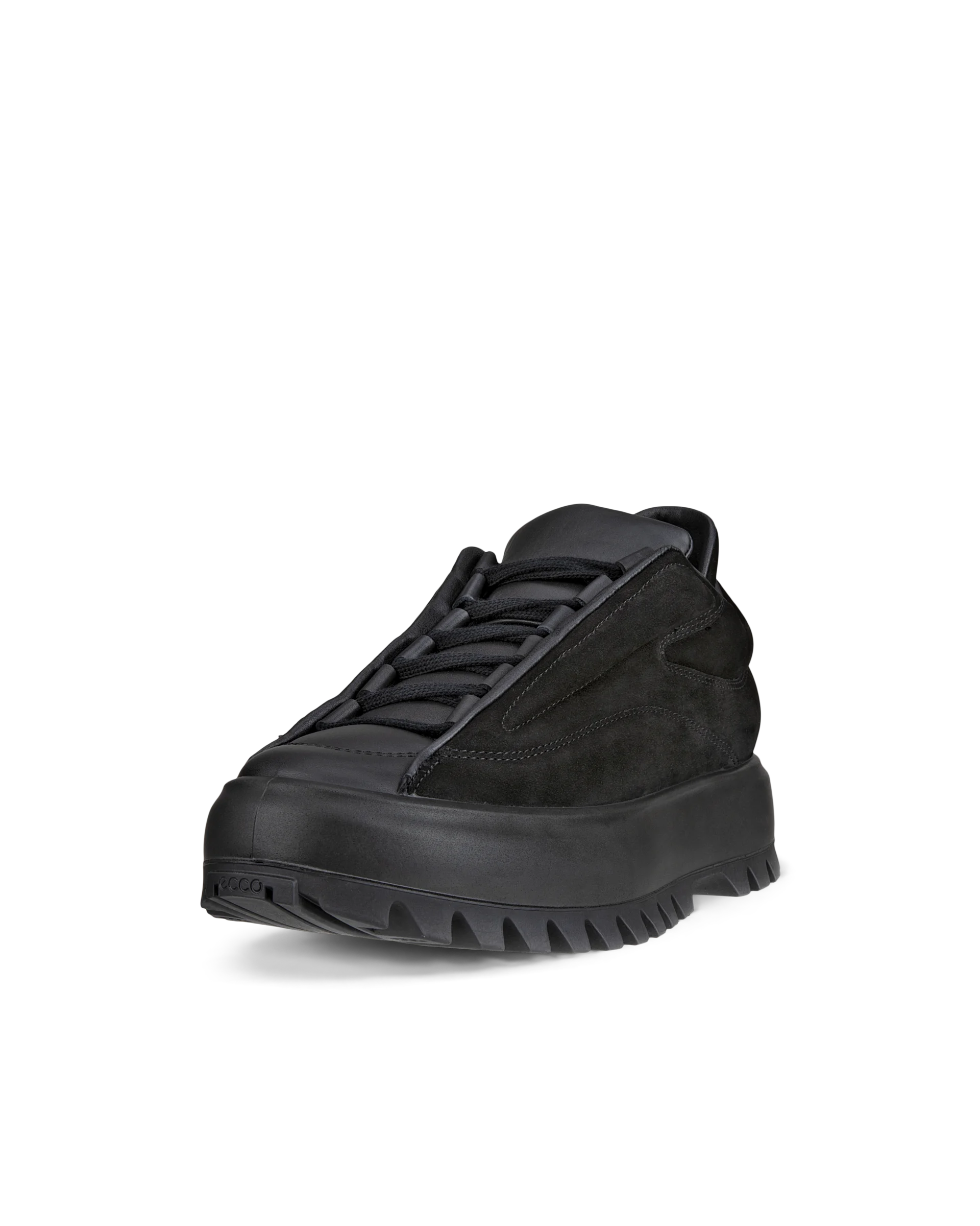 ECCO STREET ACE RAL7000 W Damen Sneaker aus Nubukleder Schwarz