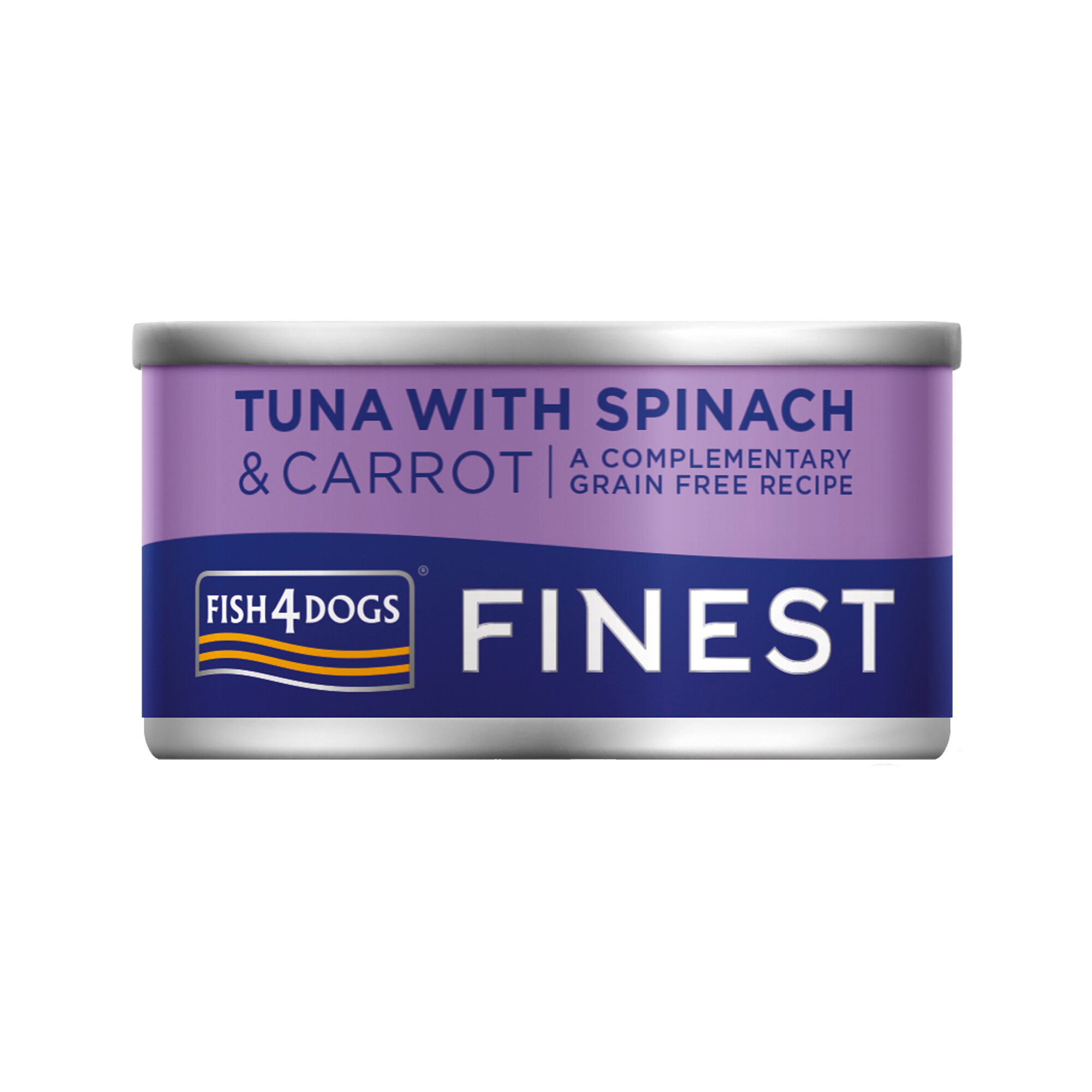 Fish4Dogs Finest Wetfood - Tuna with carrot and spinach - 12 x 85 g
