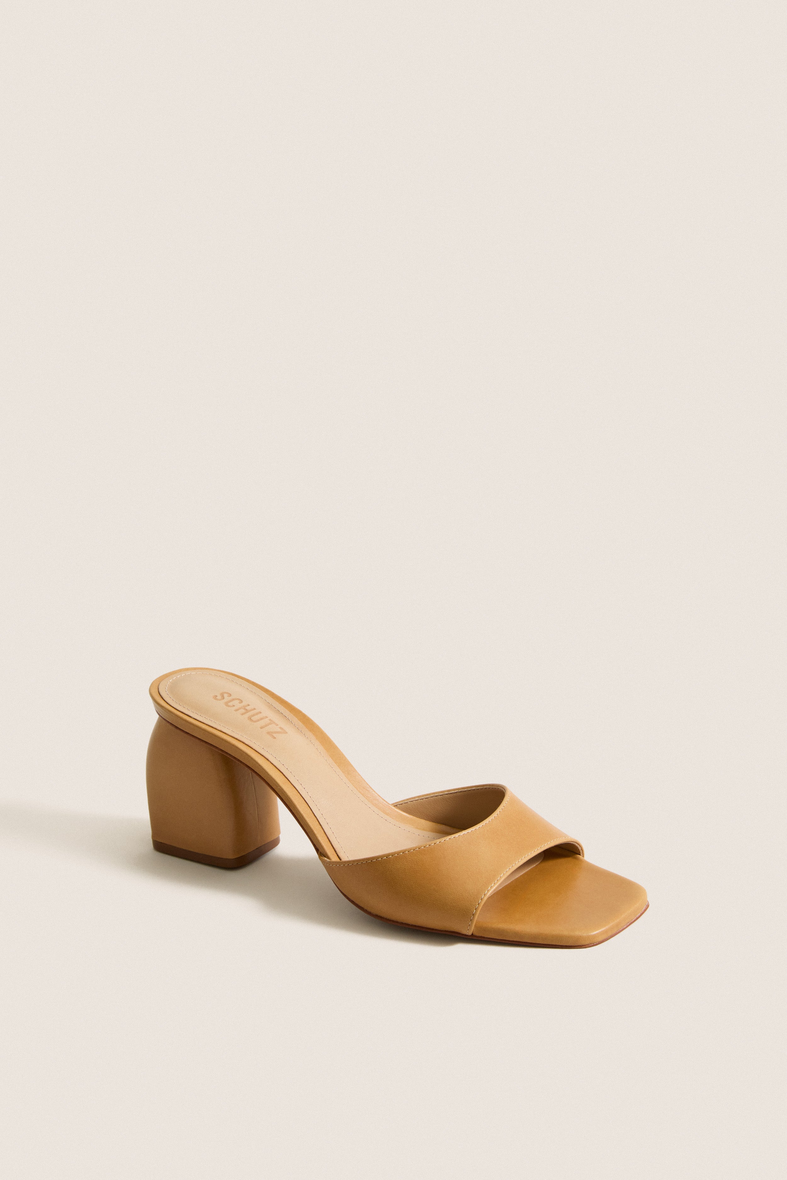 Light Wood Leena Heels