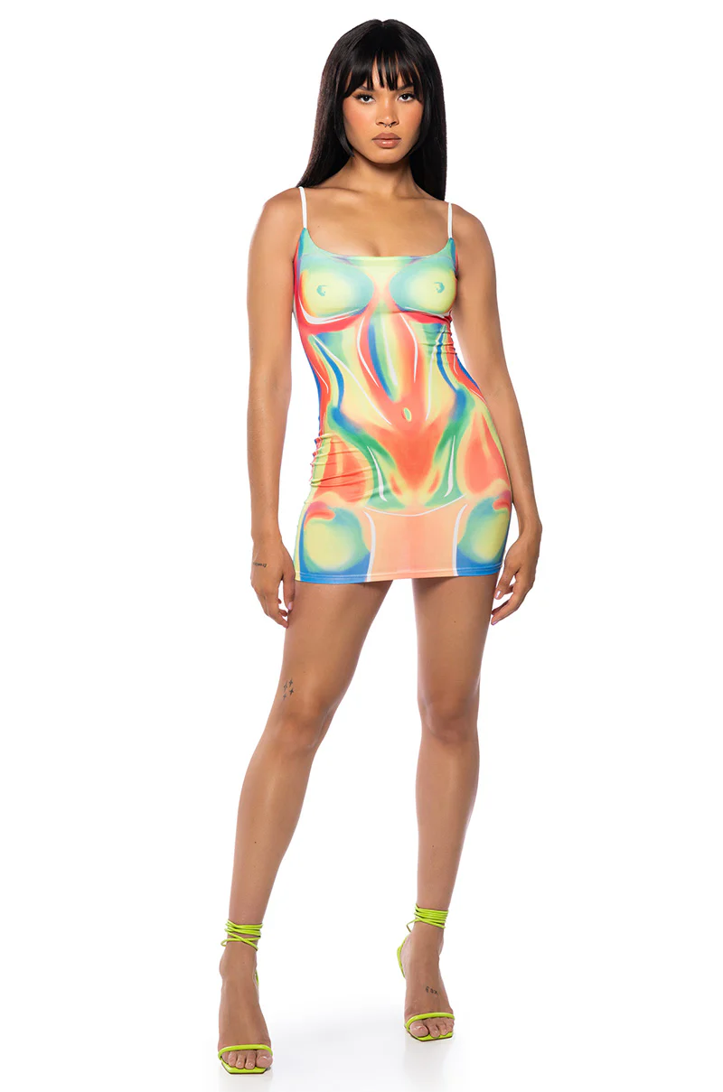 Givin Body Strapless Mini Dress
