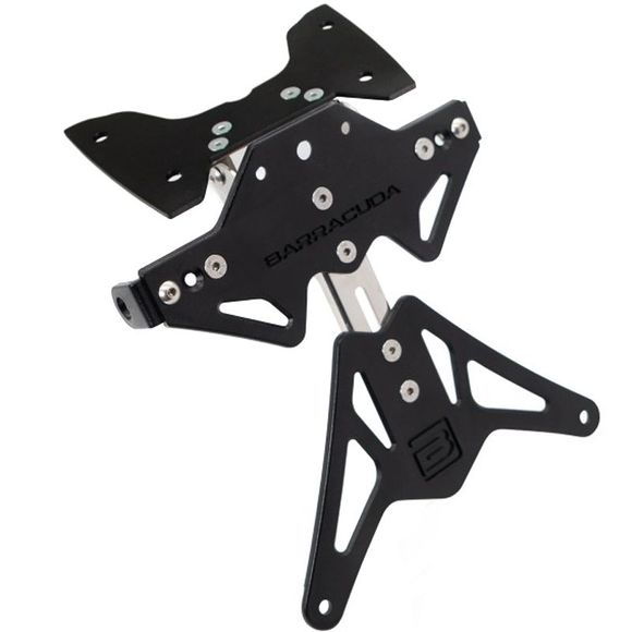 Support de plaque Barracuda Noir - NoirRef : BAR0260 / SP6104/08-BN