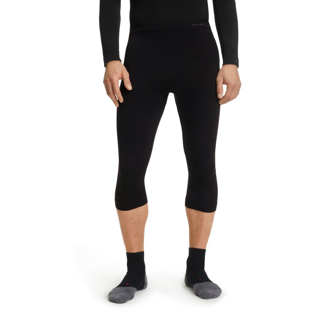 Falke Wool-Tech Light 3/4 Tights Men - black 3000 (33234)