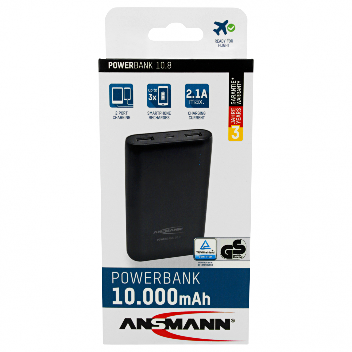 Ansmann Powerbank 10000mAh