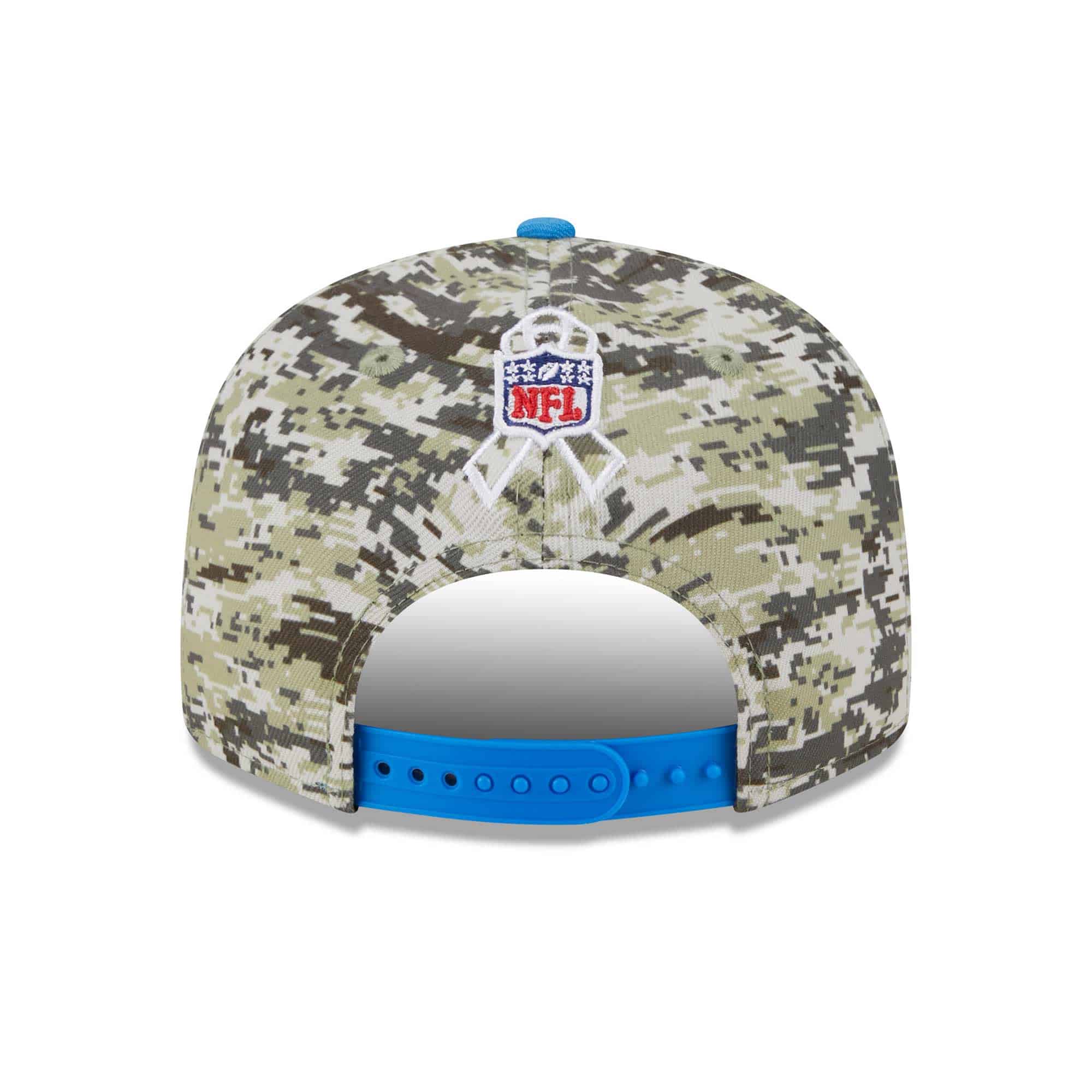 Los Angeles Chargers Camo 2023 NFL Salute to Service New Era 9FIFTY Snapback Cap