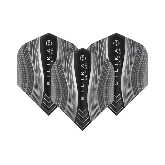 Harrows Silica Lumen Black No6 Flights