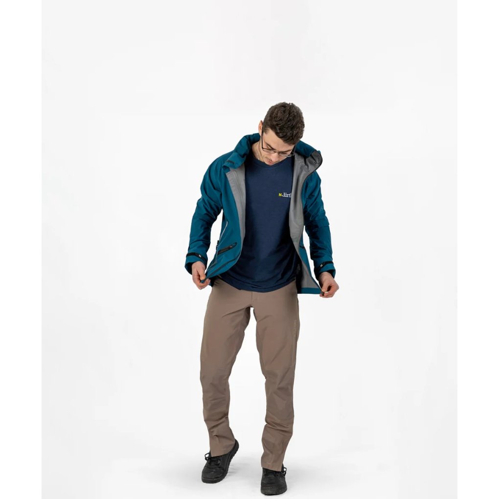 Dirtlej Trailscout Waterproof Long Pants - Loose Cut - dark dust grey