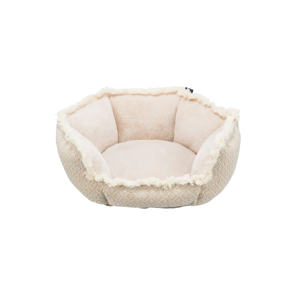 Trixie Boho Dog Basket - 50 x 50 cm - Sand/Beige