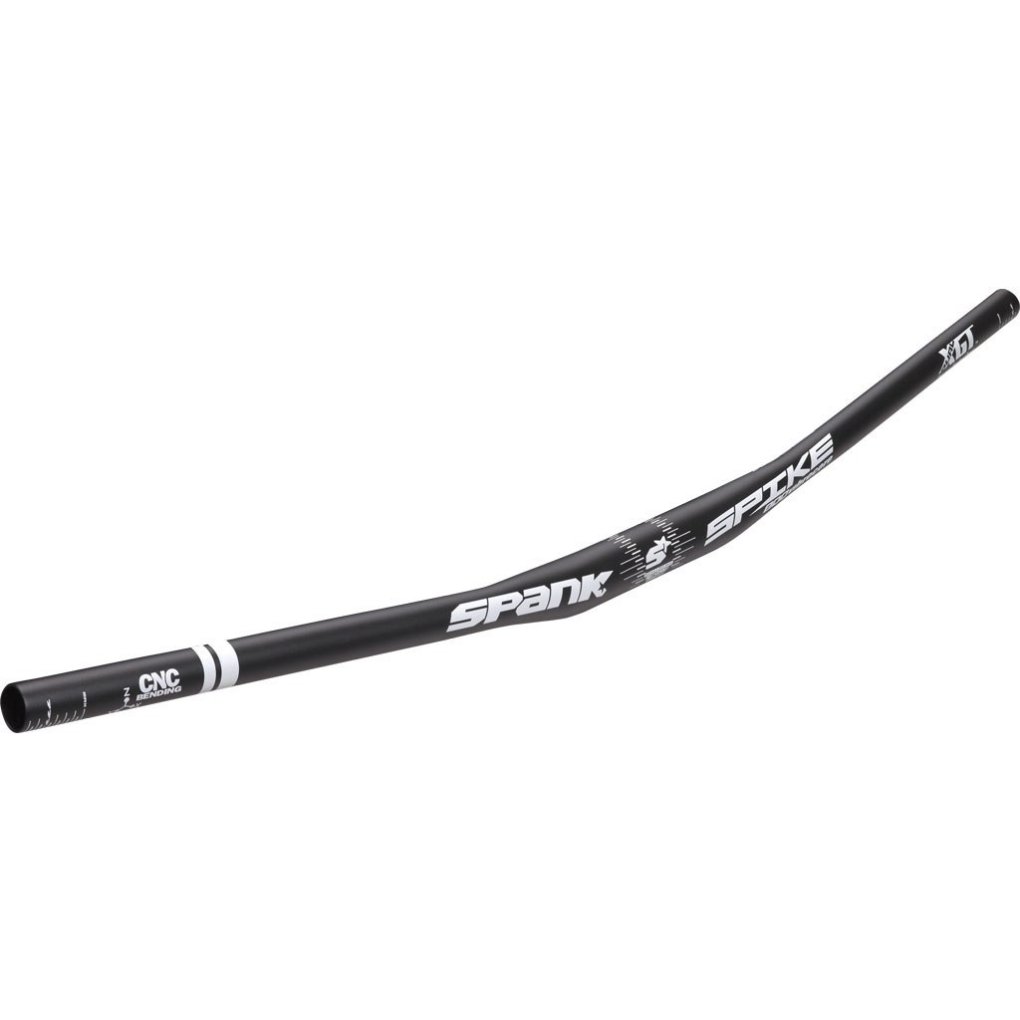 Spank Spike 800 VibroCore XGT MTB Handlebar - shotpeen black/white