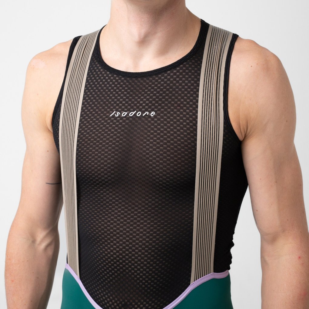 Isadore Alternative Sleeveless Baselayer Men - Black