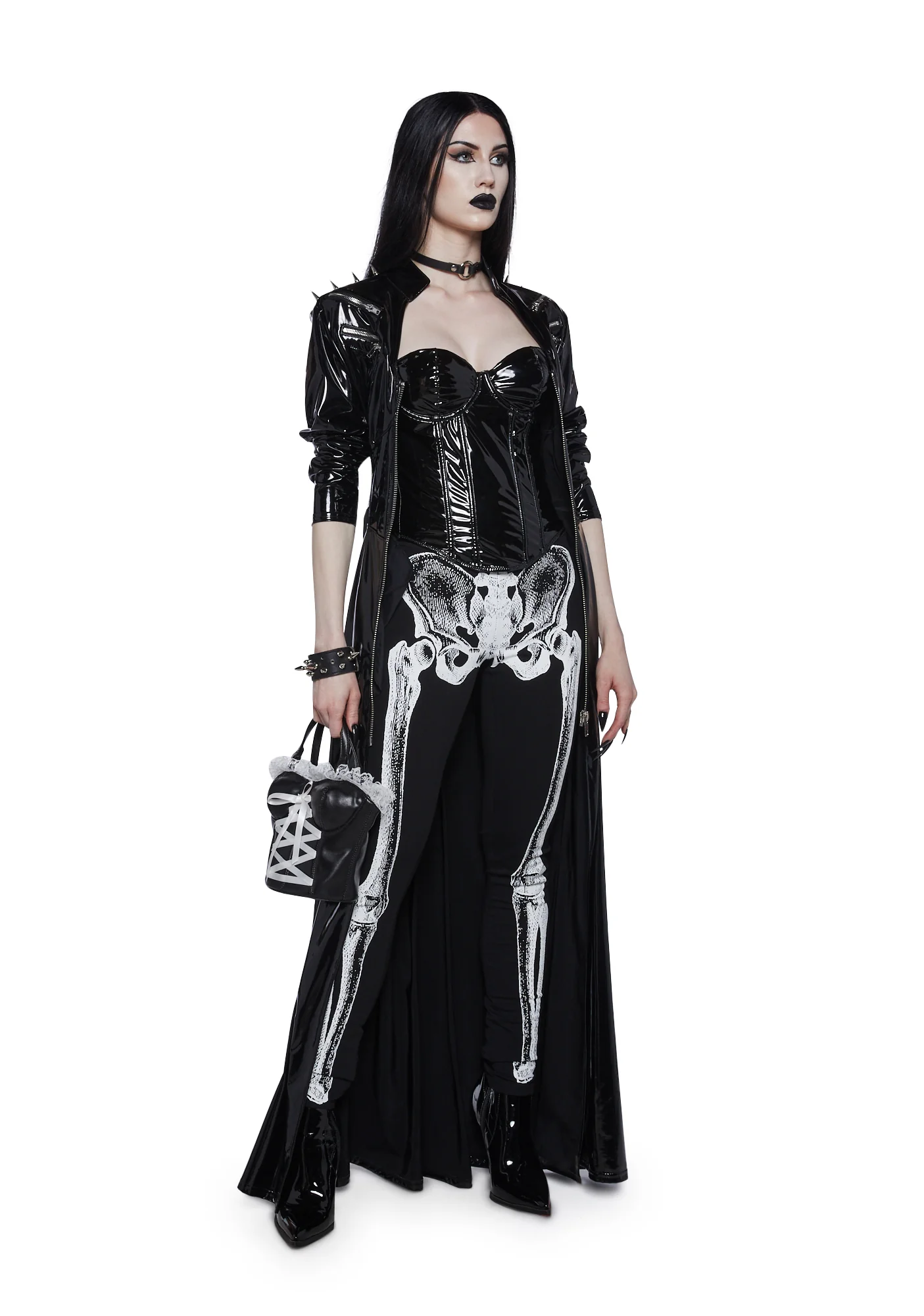 Bone Rattler Low-Rise Leggings