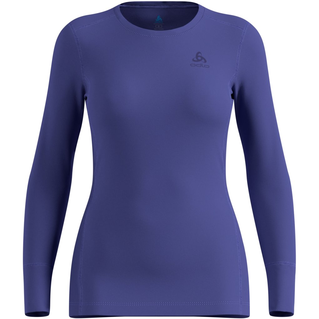 Odlo Natural Merino 260 Crew Neck Long-Sleeve Base Layer Top Women - skipper blue