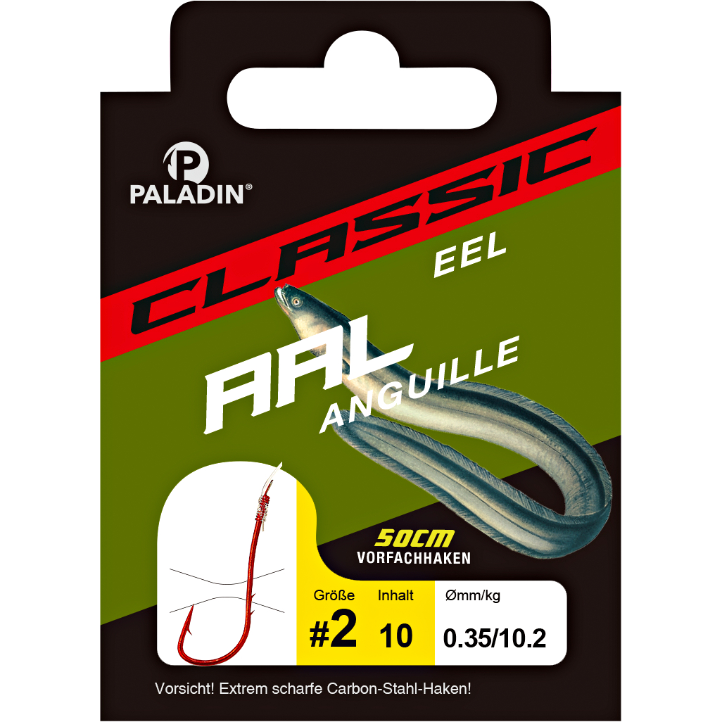 Paladin Eel hook red SB10