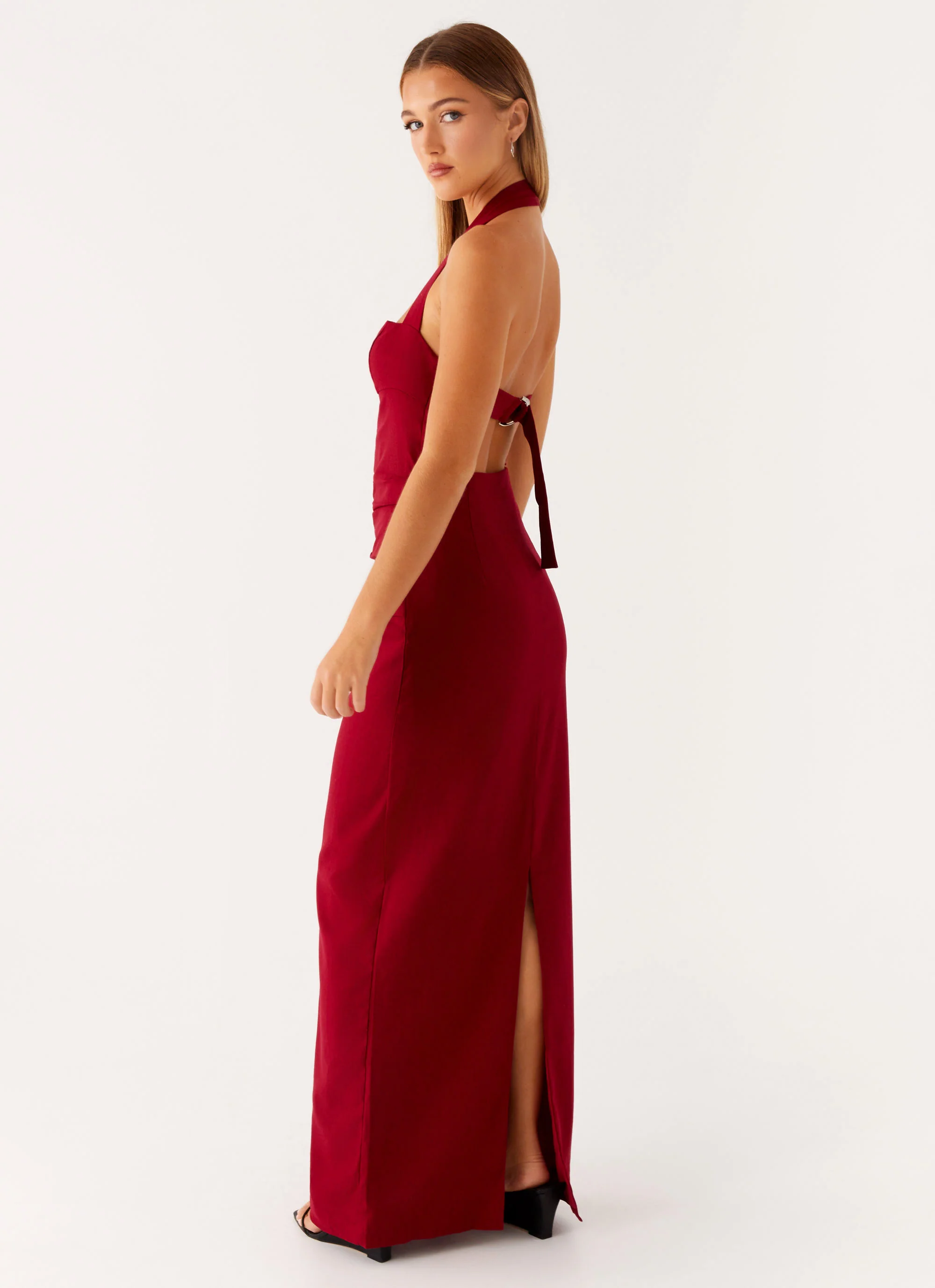 Rumour Has it Maxi Dress - Red