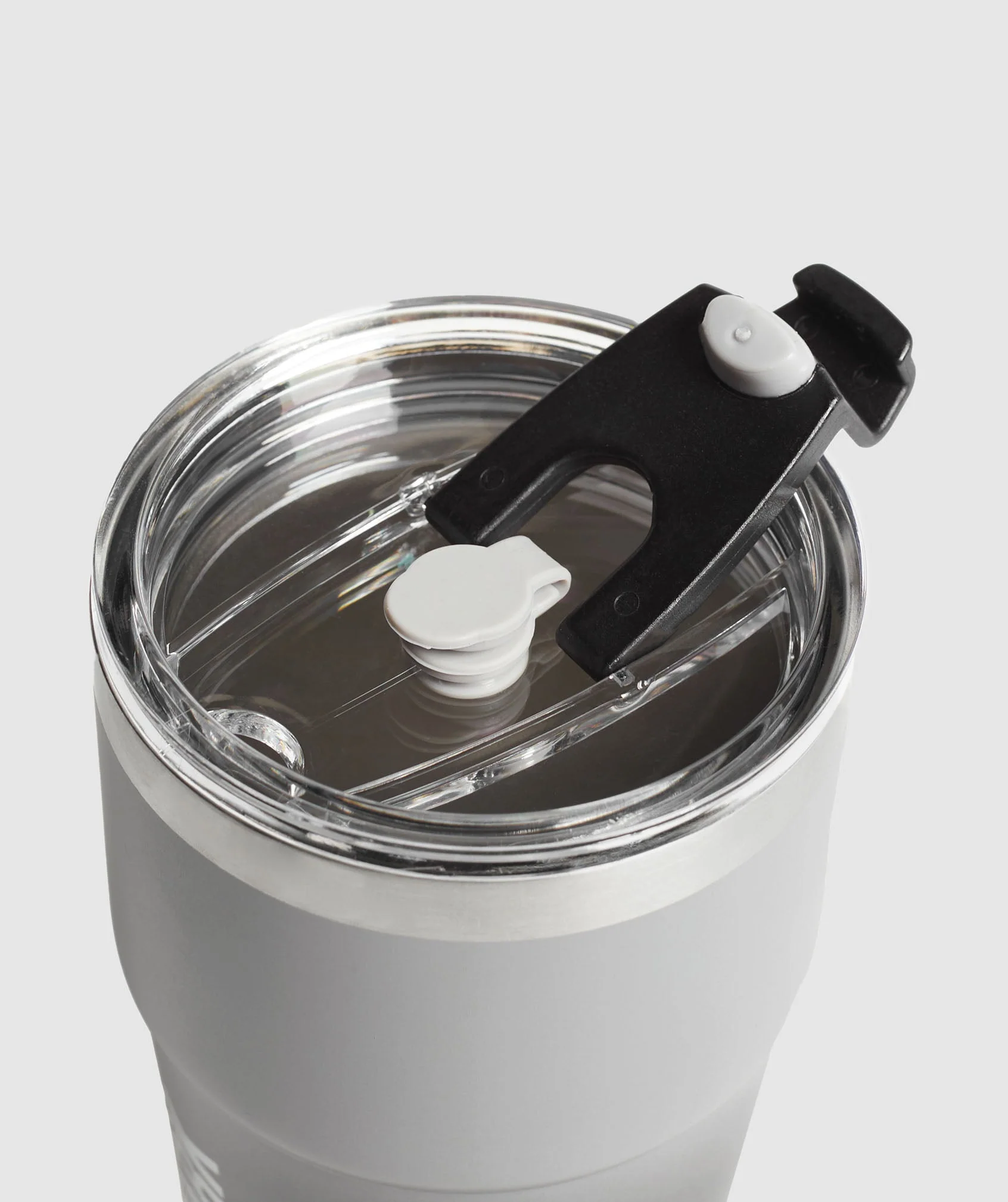 Insulated Straw Cup Smokey Grey/Black