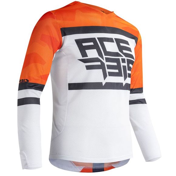 Maillot cross Acerbis VENTED HELIOS ORANGE WHITE 2021 - Orange / BlancRef : AE2647