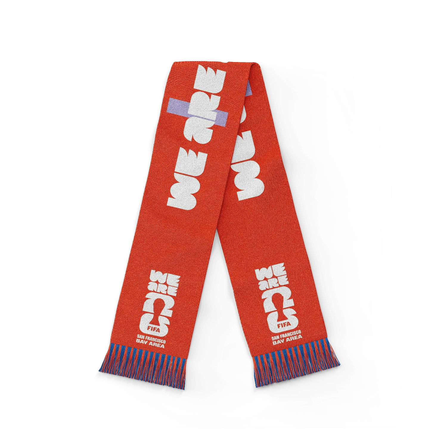 2026 Soccer Fan Collection Host City San Francisco Bay Area Scarf