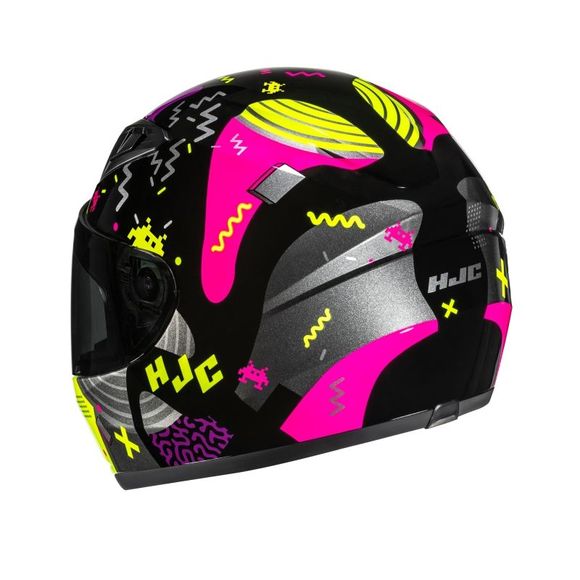 HJC Y10 full face helmet - MIKA - Yellow / BlackRef: HJ1362
