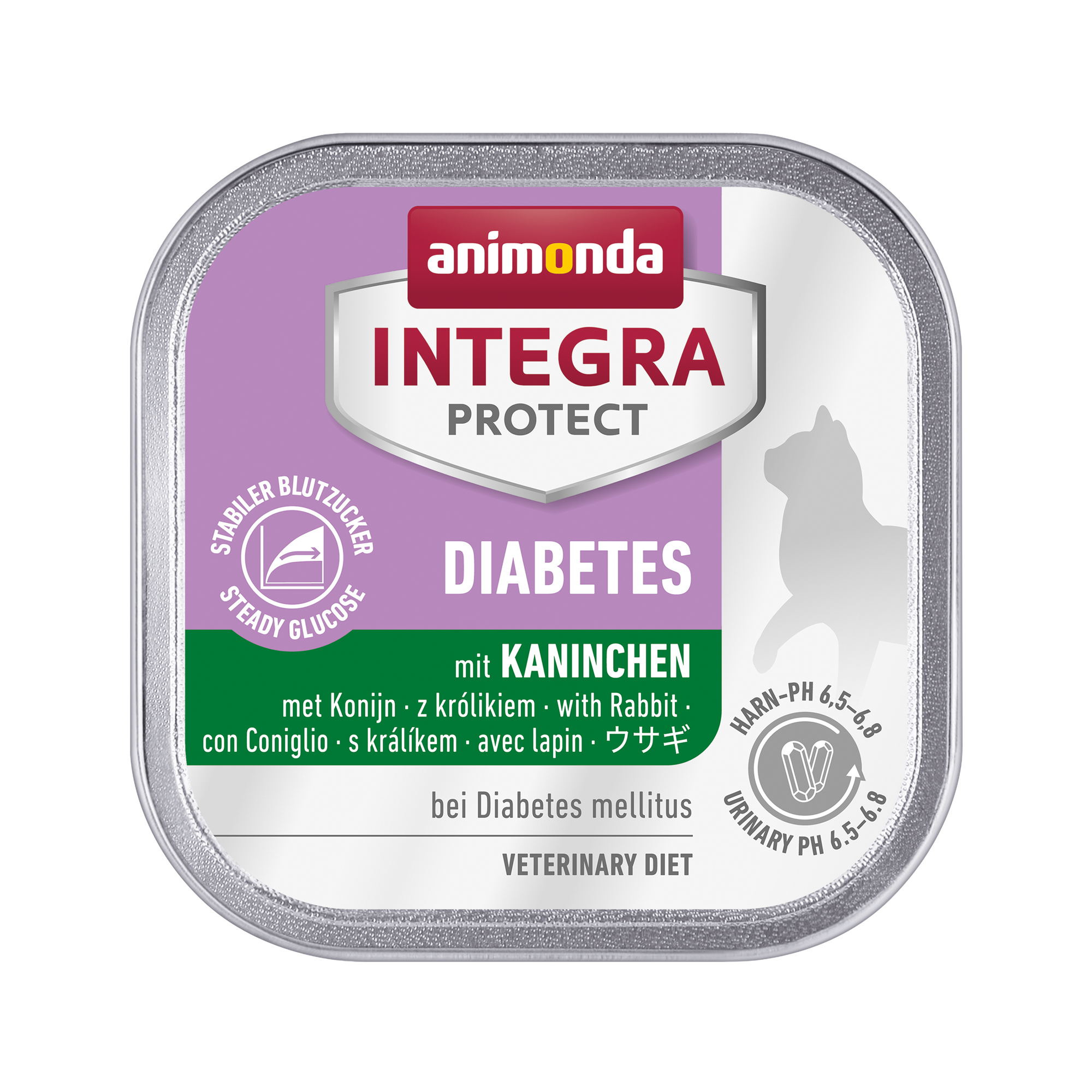 Animonda Integra Protect Cat Diabetes Rabbit - 16 x 100g