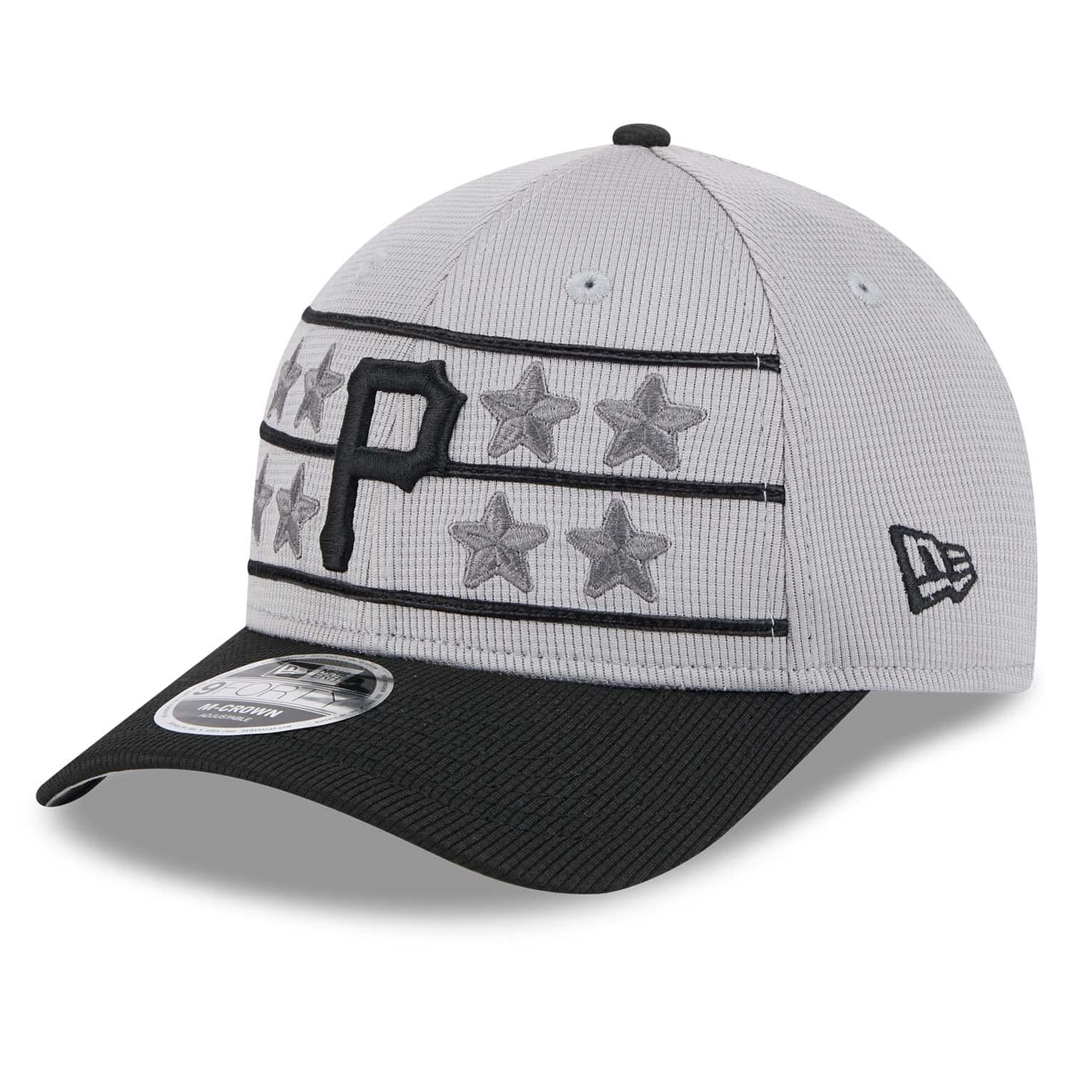 Pittsburgh Pirates Colorway 2025 MLB Batting Practice 9FORTY M-Crown Snapback Cap Gray