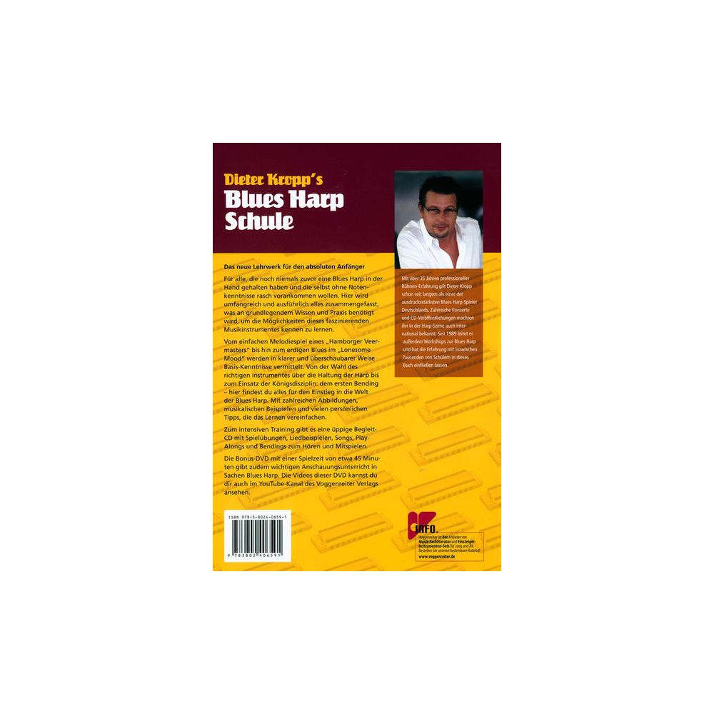 Voggenreiter Blues Harp Schule – Thomann Ireland