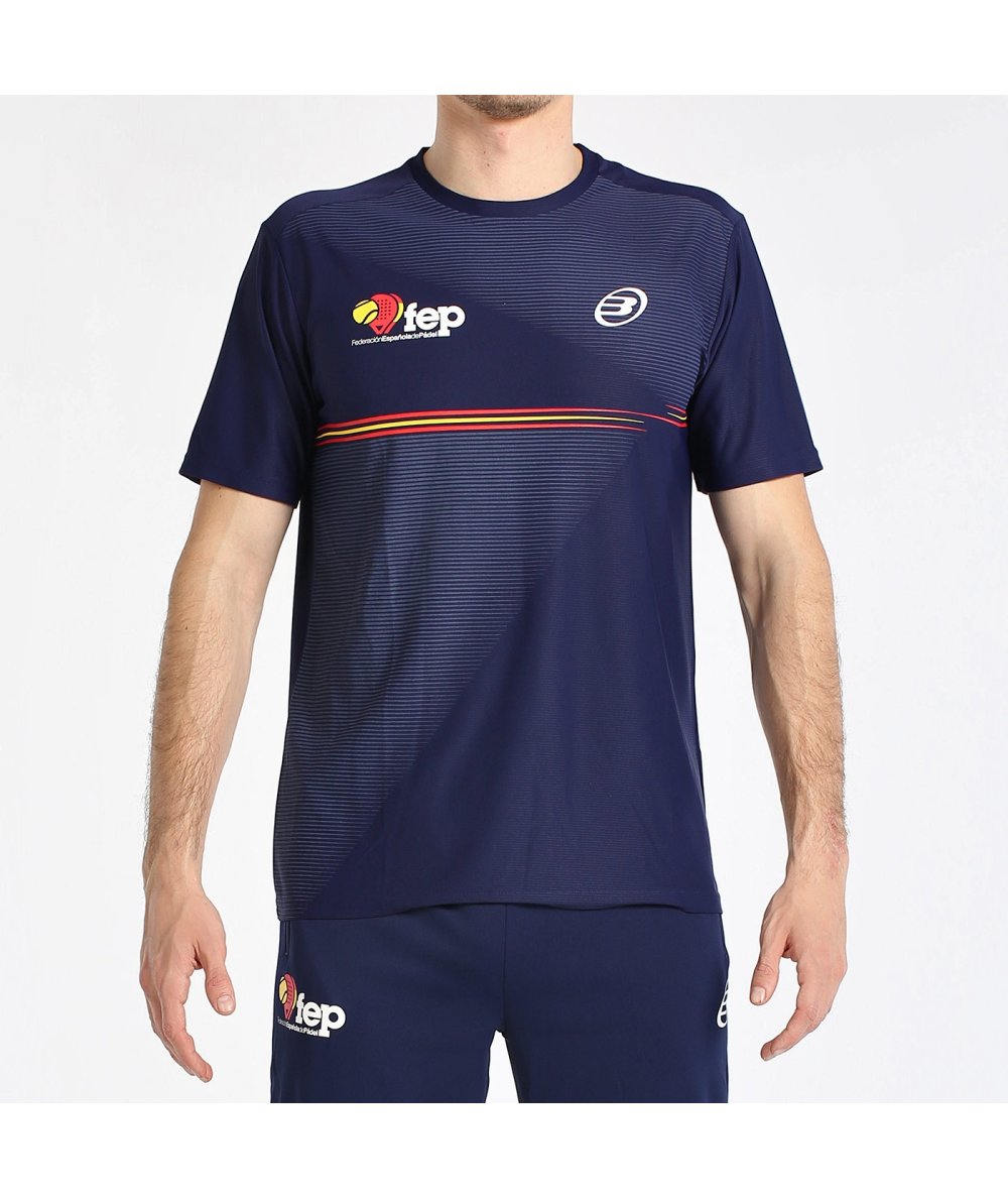 T-SHIRT BULLPADEL FANG NAVY BLUE
