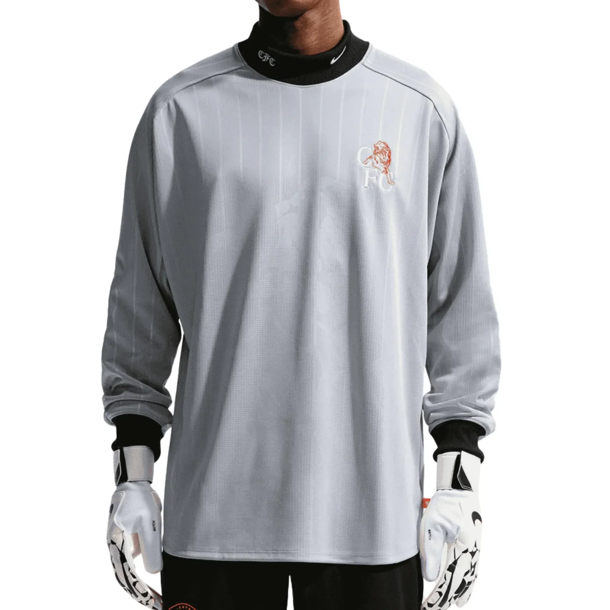 Chelsea Authentic Goalkeeper Jersey 25/26 (Wolf Grey/Turf Orange/Pitch Blue/White)