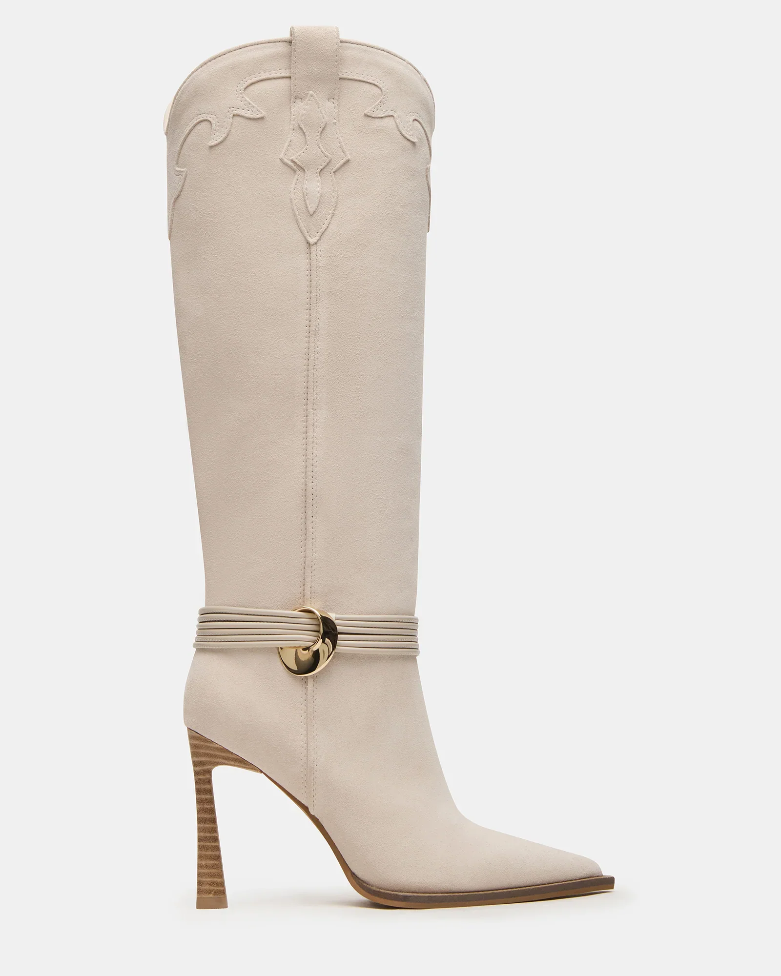 Kyndall Bone Suede