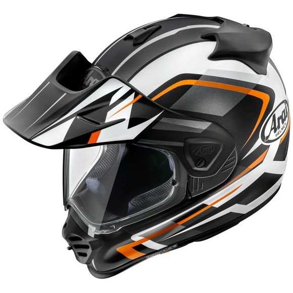 Casque intégral Arai TOUR-X5 - DISCOVERY - Orange / NoirRef : AI0573