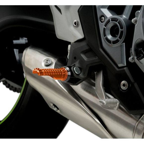 Puig R FIGHTER Universal Footrests – OrangeRef: 9192