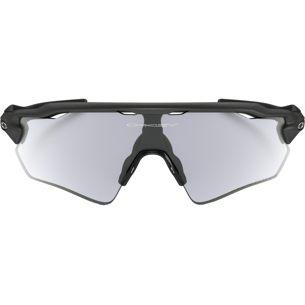 Oakley Radar EV Path Glasses - Photochromic Steel/Clear Black Iridium Photochromic Activated - OO9208-13