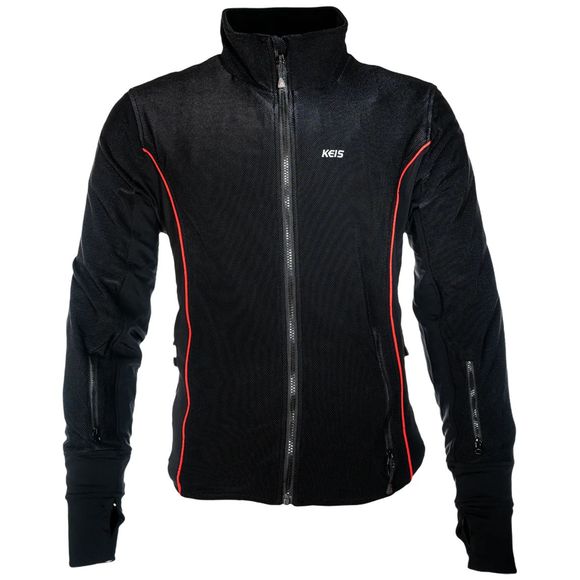 Keis J601RP ULTRAFLEX Heated Jacket - Black / RedRef: KEI0003