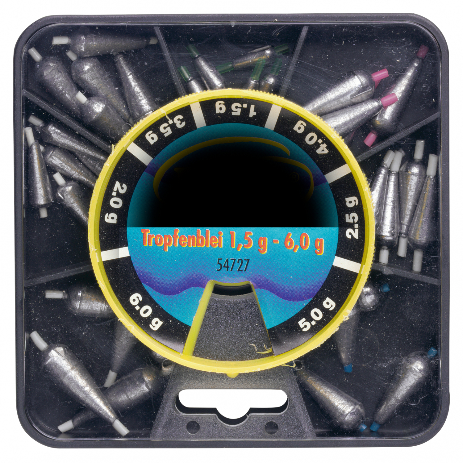 Perca Original Drop lead assortment (1.5 - 6.0 g)