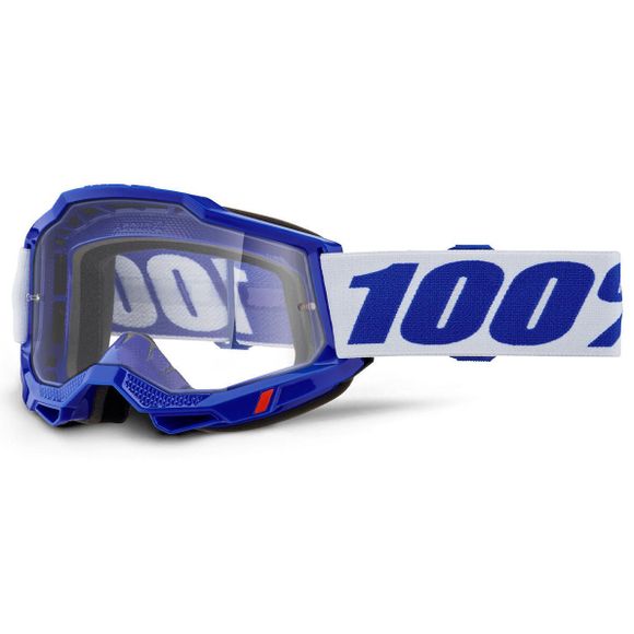100% ACCURI 2 cross goggles - Clear Screen 2025 - BlueRef: CE1469 / 50013-00039