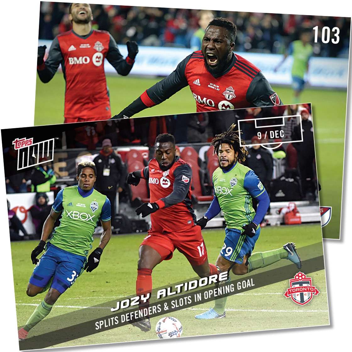 Jozy Altidore MLS TOPPS NOW® CARD 103 - PRINT RUN QTY 151 CARDS