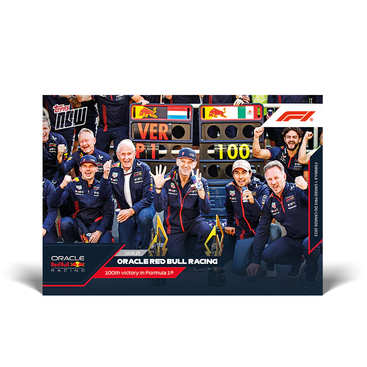 Topps UK - 100th victory in Formula 1 - F1 TOPPS NOW® Card #21
