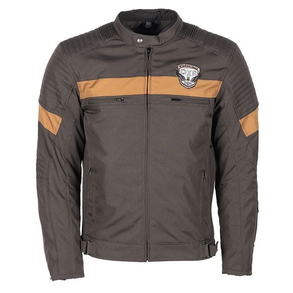 Blouson Moto DXR CHUCK TEX - Marron / BeigeRef : DXR0337