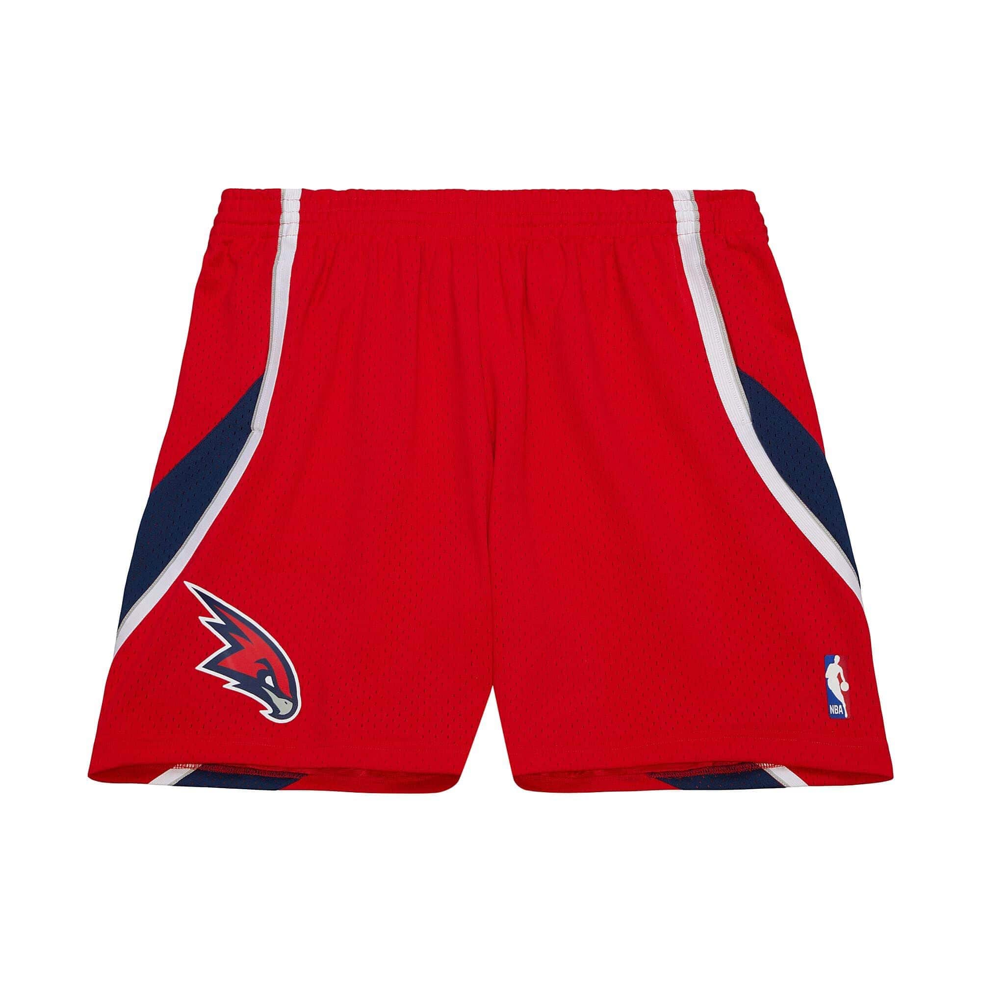Atlanta Hawks 2013-14 Mitchell & Ness Alternate Swingman NBA Shorts Red