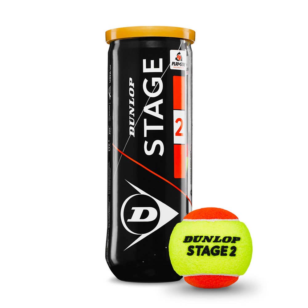 3 BALL CAN DUNLOP STAGE 2 ORANGE