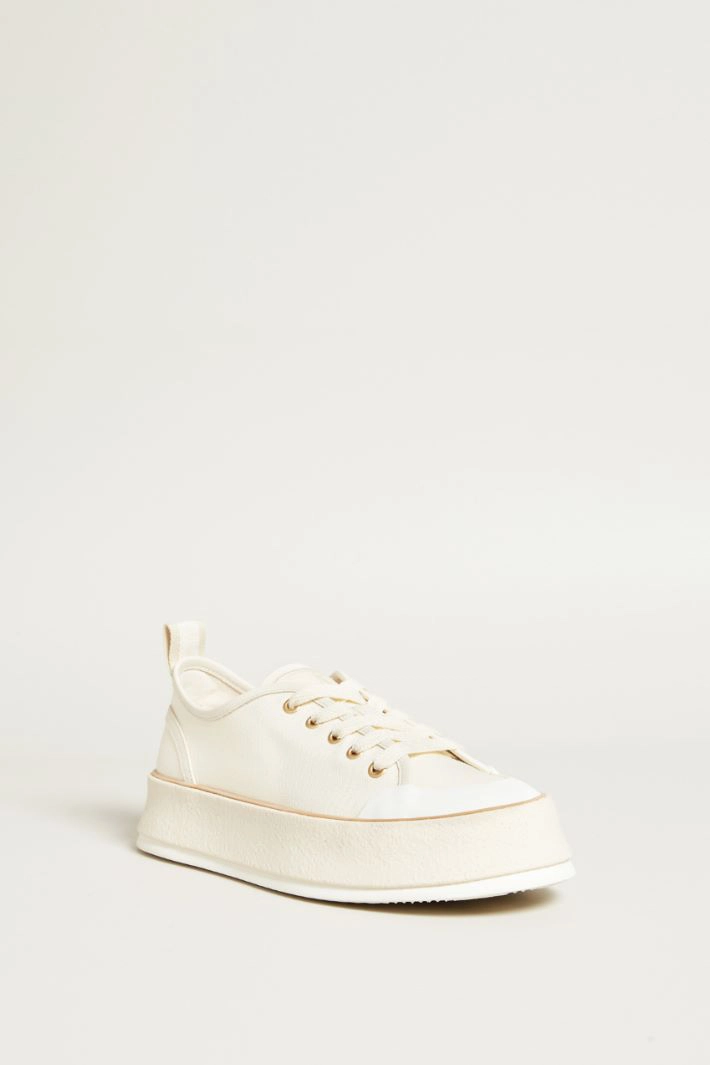 Platform sneakers - WHITE CREAM
