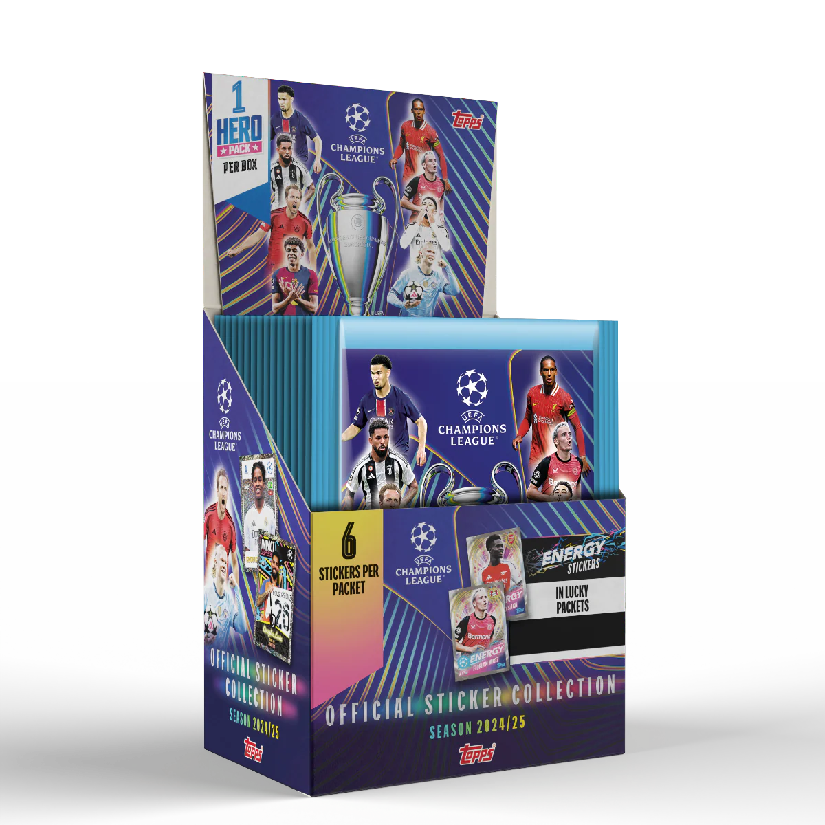 Champions League Stickers 24/25 - Full Box