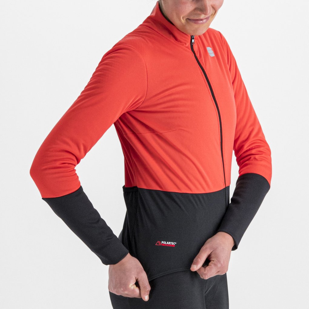Sportful Total Comfort Jacket Women - 117 Pompelmo