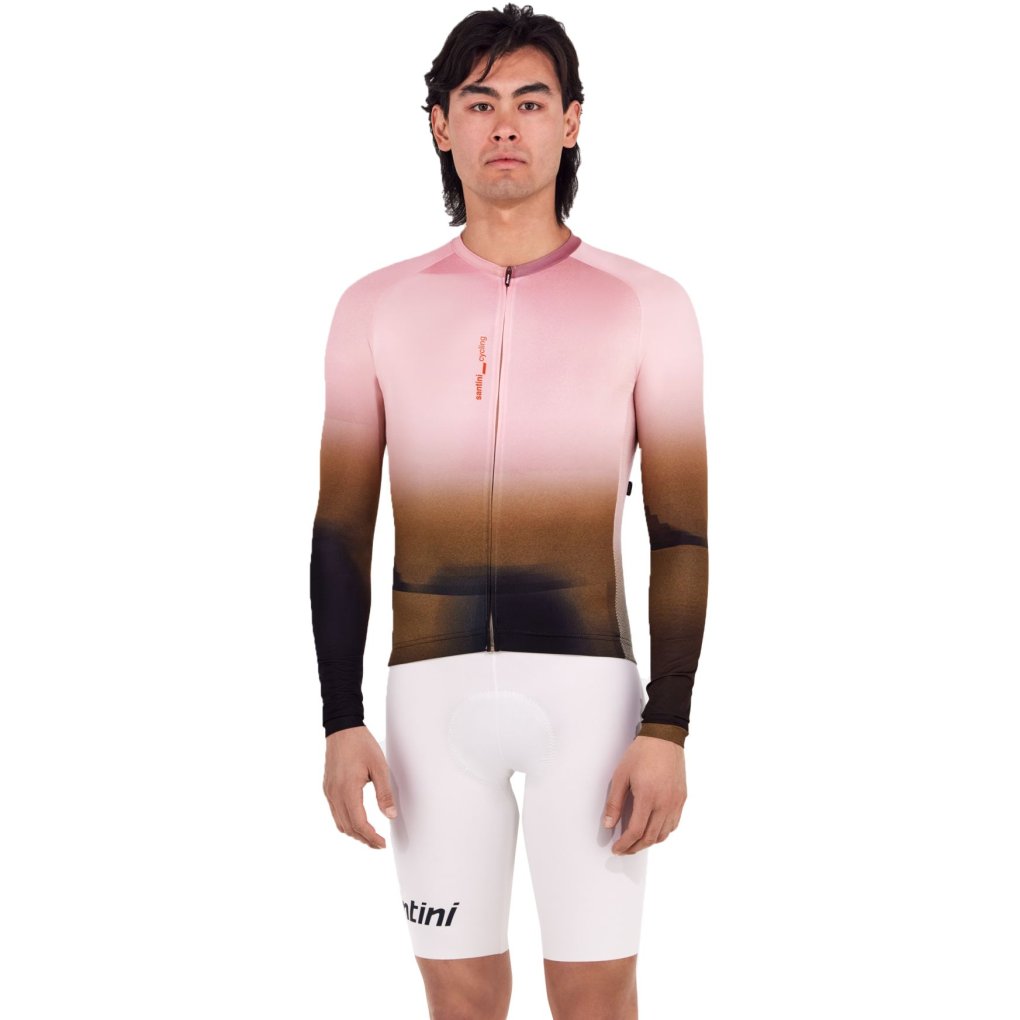 Santini Luce Long Sleeve Jersey Unisex 5S215075CLUCE - beige BG