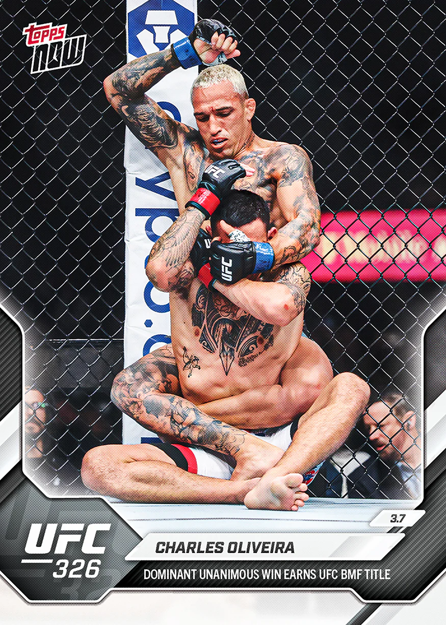 Charles Oliveira - 2026 UFC Topps NOW® - Card 8