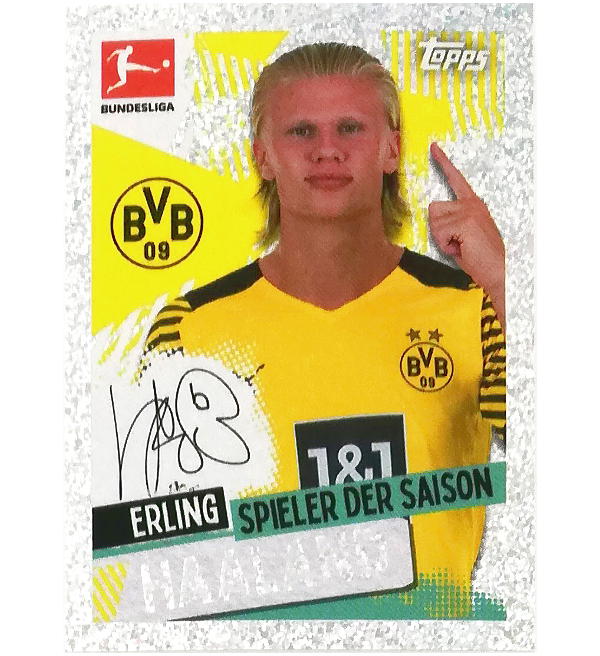 Topps Bundesliga Stickers 2021/2022 - 5 x Eco-Blister