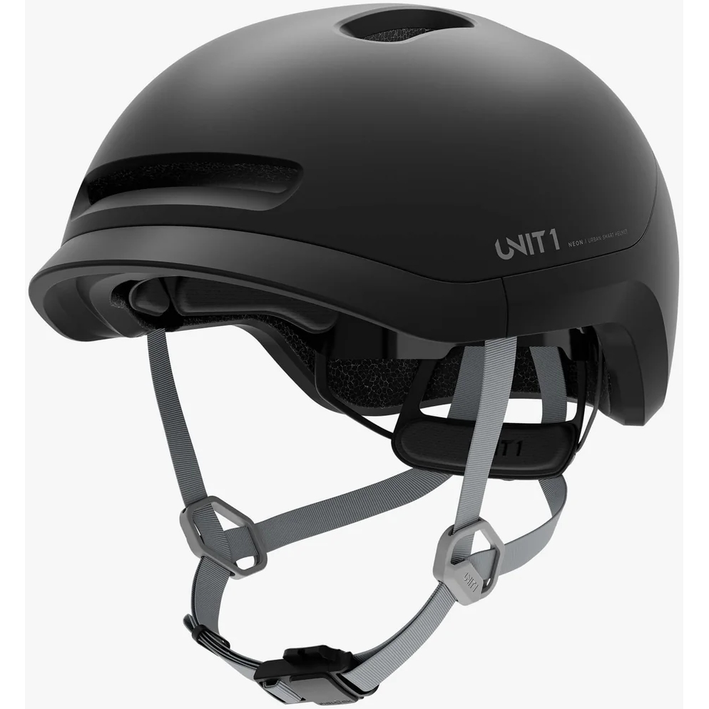 UNIT 1 NEON SE Smart Helmet - Charcoal/Black