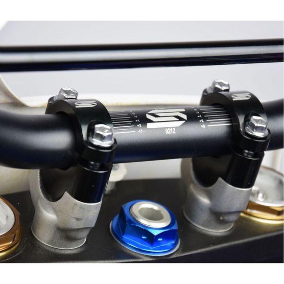 Handlebar Pontet Scar diameter 22.2mm + 20mm universal - BlackRef : SCR0317 / UBR1