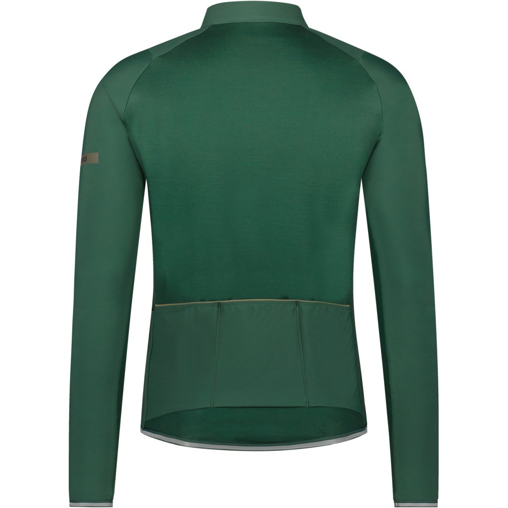 Shimano Evolve All Seasons Merino Jersey Men - moss green