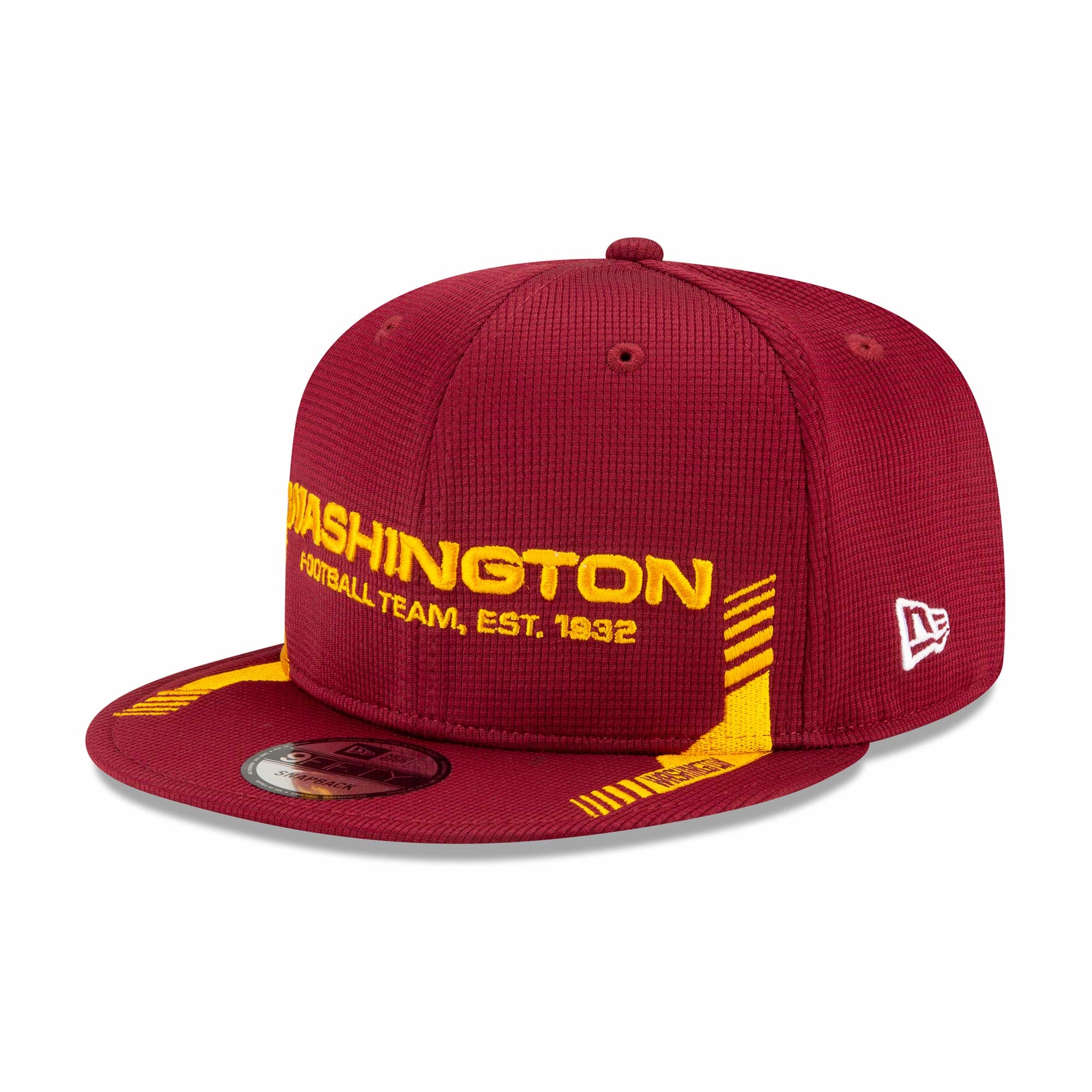Washington Football Team Official 2021 NFL Sideline 9FIFTY Snapback Cap Home